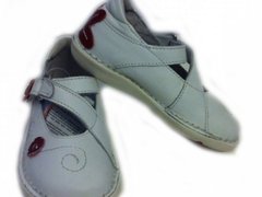 Pantofi albi Tino